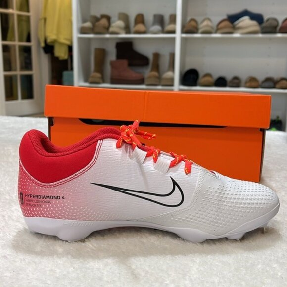 Nike Women's Hyperdiamond 4 Pro Metal Fastpitch Softball Cleats - Picture 6 of 7